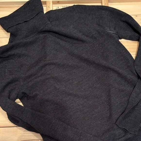 J.Crew Dark Gray Turtleneck - Picture 3 of 6